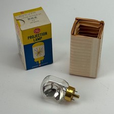 Vintage GE Projection Lamp DHX 21V 150W For Super 8 Projectors NOS 1960s
