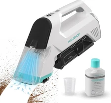 HAUSHOF 12V Handheld Cordless Carpet Cleaner 6.5KPa w/2 Tanks Spot Stain Cleaner