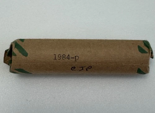 BU 1984 P 50 Coin Roosevelt Dime 10 Cent Philadelphia Roll Uncirculated 10c BWR