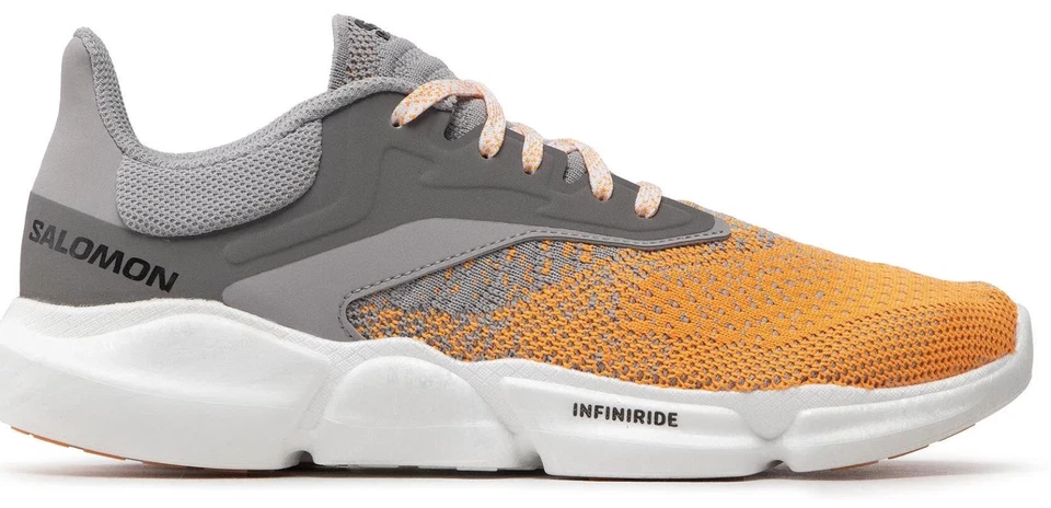 Zapatos para correr Salomon™ 11,5 M PREDICT SOC3™ para hombre en naranja brillante/tono tranquilo Foto 2 de 4