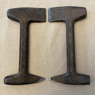 Antique Diamond Tool Duluth USA C-7 Blacksmith Hammer Pair 12oz