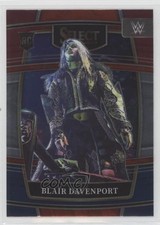2022 Panini Select WWE Concourse Red & Blue Blair Davenport #73 0w6