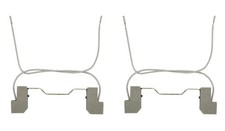 5 1/2" Double Ended Halogen Socket with Bracket - Ideal for Work Lights Flo