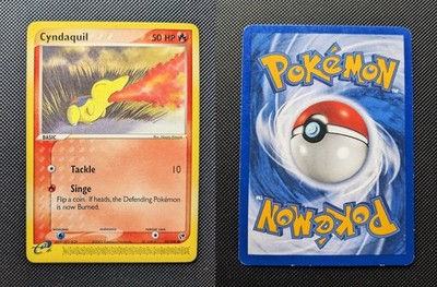 Cyndaquil (Fiery Hedgehog) 059/100 Vintage Pokemon Card | EX Sandstorm | EX | ENG