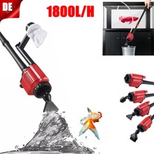 6-in-1 Elektrisch-Aquarium Mulmsauger Schlamm...