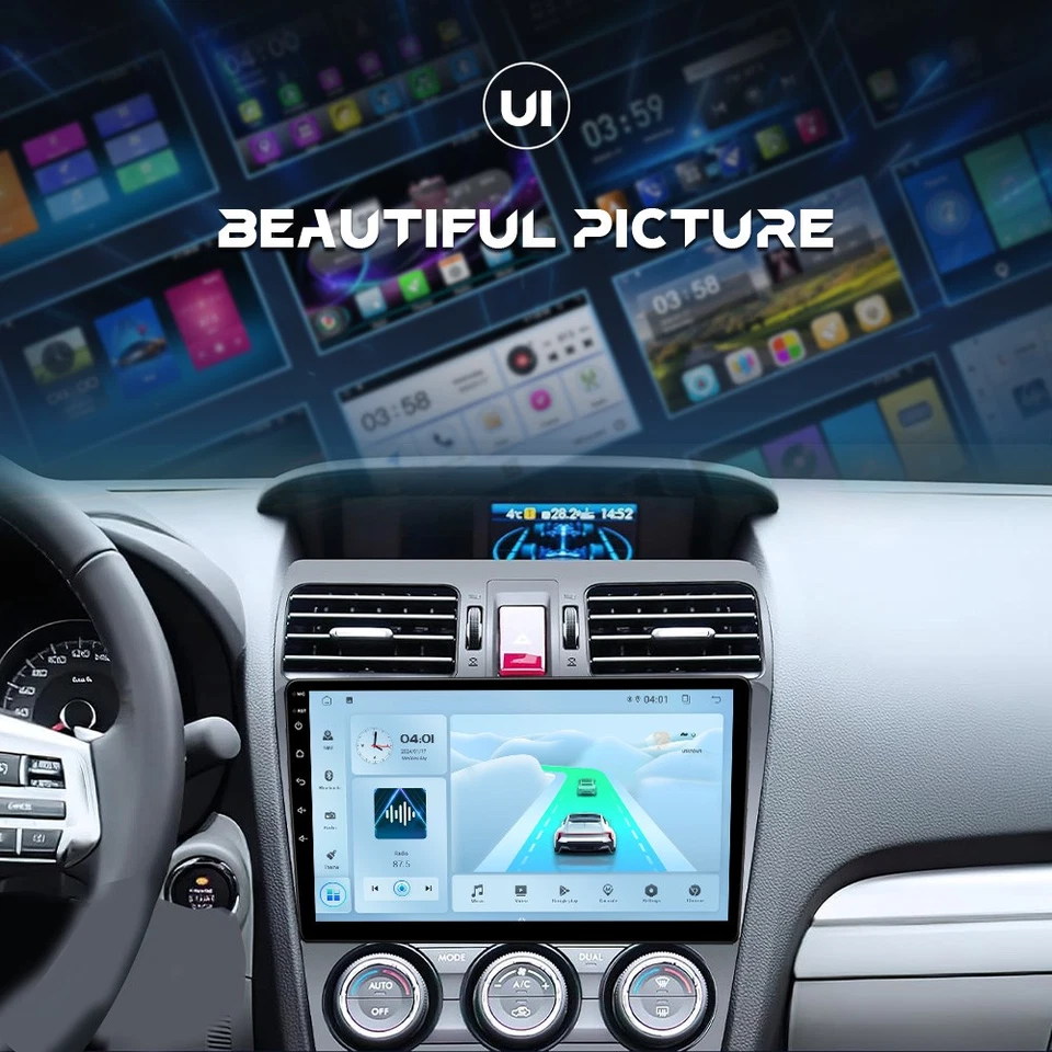 Stereo For Subaru Forester WRX Impreza 2012-2015 Android Apple CarPlay Car Radio Foto 3 de 4