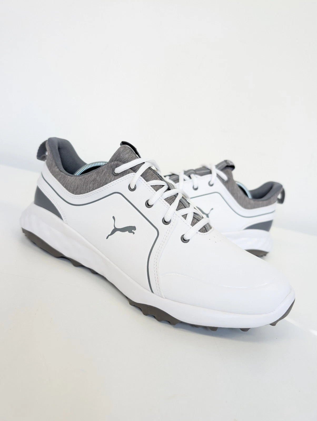 PUMA Golf Impugnatura Fusione 2.0 Bianco Golf Scarpe Sportive Taglie 8 10