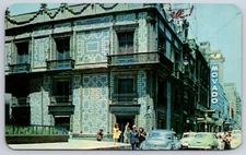 Vintage MEXICO CITY Casa Azulejos Sanborns House of Tiles 1960s