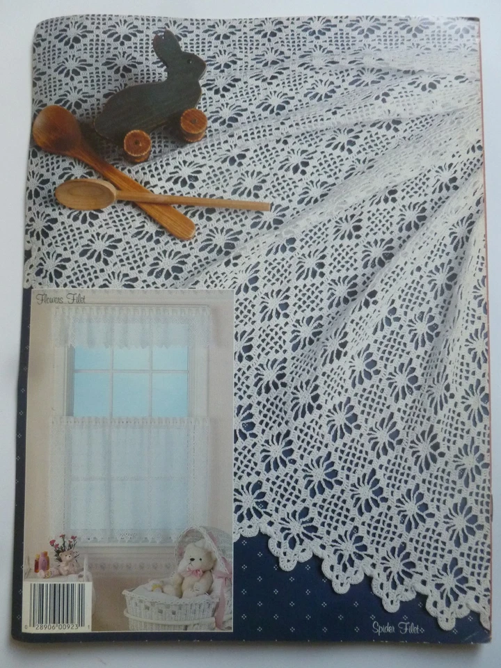 Crocheted LACE CURTAINS 6 Designs by Eunice Svinicki - Crochet Patterns - Image 2 of 4