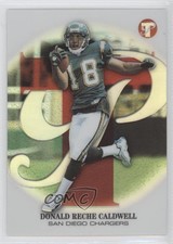 2002 Topps Pristine Refractor 123/199 Donald Reche Caldwell #62 0a1