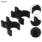 Long lasting Trumpet Pencil Holder Clips Secure Attachment Black Color