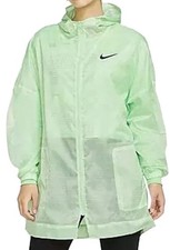 Nike Sportswear Indio Woven Jacket Womens Sm Mint Green Lightweight Oversized