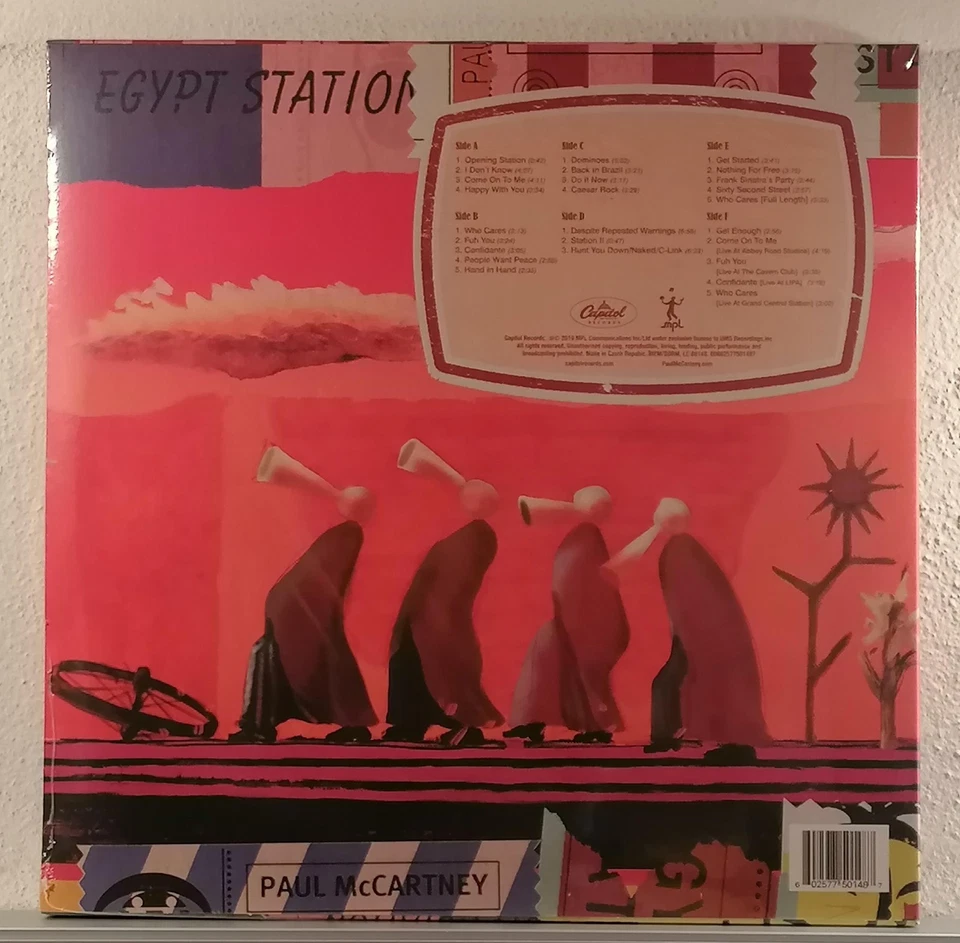 PAUL McCARTNEY : EGYPT STATION (Explorer's Edition)-2019 Lim.Ed.3LP EU - Sealed - Imagen 2 de 2