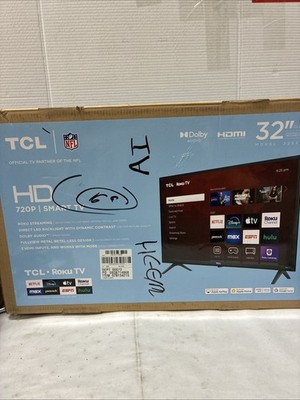 TCL 32S331 32'' HD LED Smart TV - Black