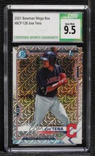 2021 Bowman Chrome Prospects Mega Box Mojo Refractor Jose Tena CSG 9.5 0i76