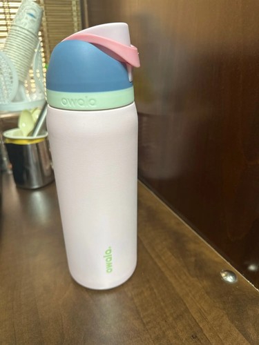 Owala 32oz FreeSip Stainless Steel Water Bottle Insulated Sports Bottles PINK - Picture 4 of 10