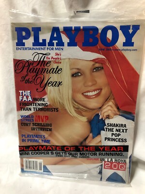 2002 June PLAYBOY Magazine DALENE KURTIS Great Cover Story & Ads (D10