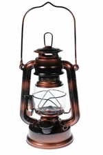 Kerosene Oil Lantern - Emergency Hanging Camping Light - Brass Small Size
