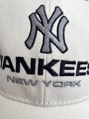 NY New York Yankees Baseball Hat Cap Hook Loop Strap Genuine Merchandise MLB - Picture 2 of 16
