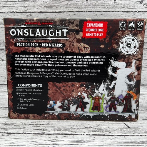 Dungeons and Dragons Onslaught Faction Pack Red Wizards - Picture 3 of 6
