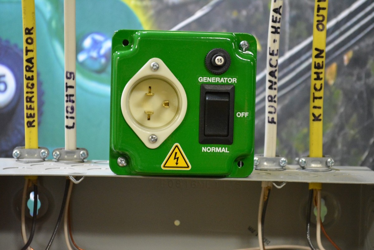 NATIONAL　TV SERVICE GENERATOR 848A &Original EZ generator transfer switch- UL / CSA - - 12OV