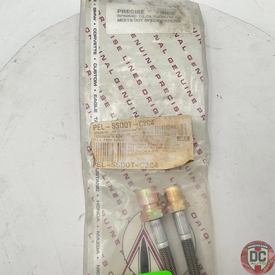 Mangueras de freno trasero Porsche 911 964 1984-1994 91135508700 nuevas Foto 3 de 3