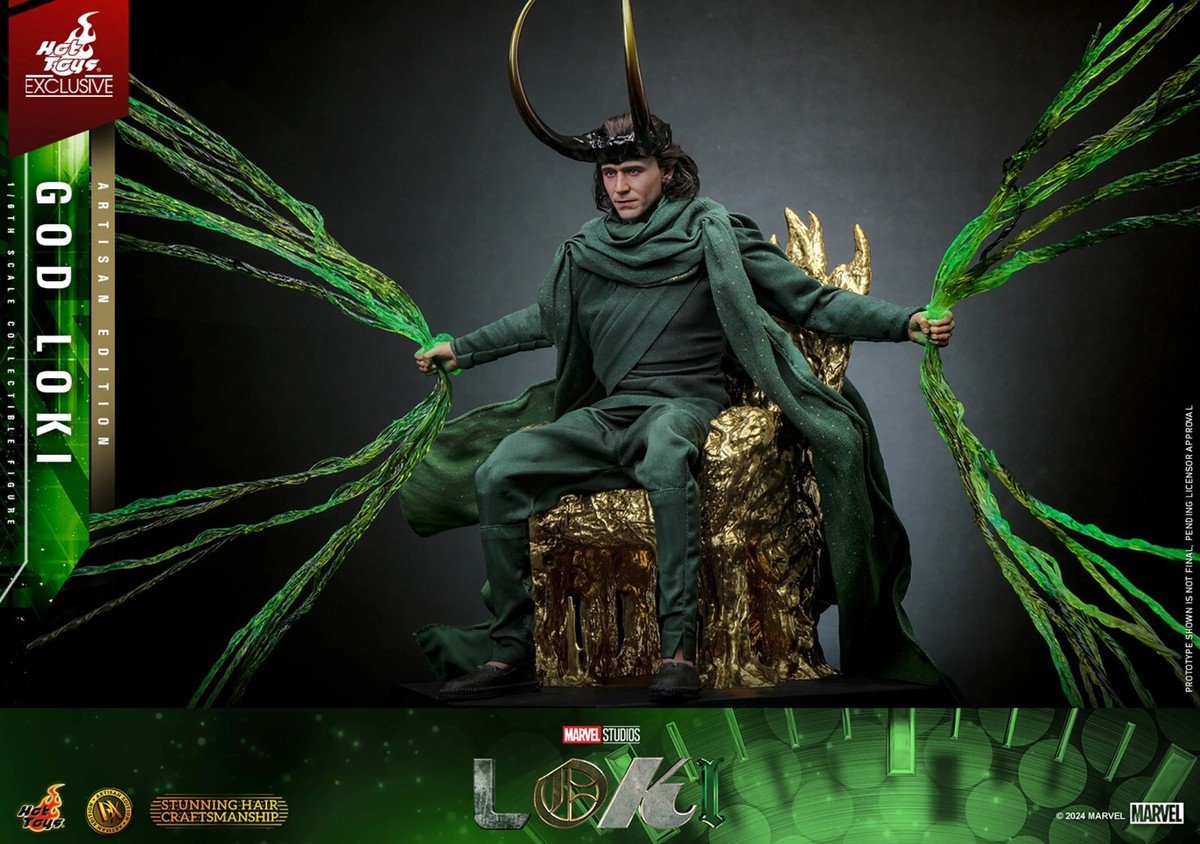 ホットトイズ　Loki 1/6スケールフィギュア Special Edition Hot Toys 1/6 President Loki Action Figure