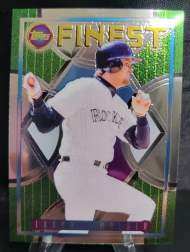 2022 Topps Finest Flashbacks LARRY WALKER #210 - SHORT PRINT SP - FREE SHIPPING