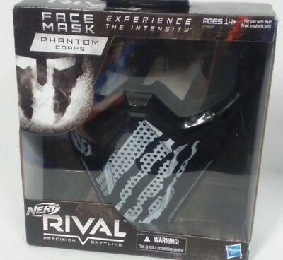Nerf Rival Face Protection Phantom Corps Brand New! Ages 14+ Hasbro  Gun Battle
