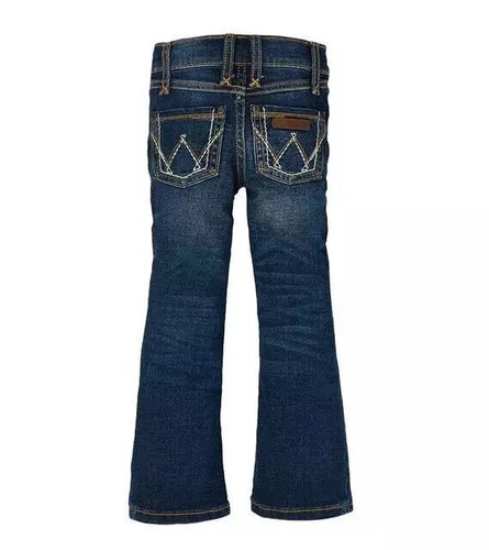 Wrangler Girls Retro Bootcut Jeans 09MWGHS - Picture 2 of 2