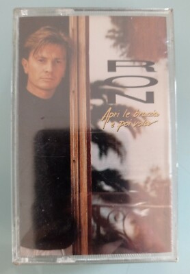 RON ''ARME ÖFFNEN UND DANN FLIEGEN'' MUSIKKASSETTE NEU VERSIEGELT