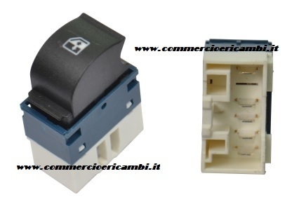 Manopola Alzacristallo Per Fiat Idea 350 - Ricambio Per Interruttore Finestrino - Foto 6