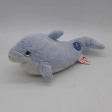 Ty Beanie Babies 2.0 Clipper the Dolphin 2008 Plush Beanbag Toy