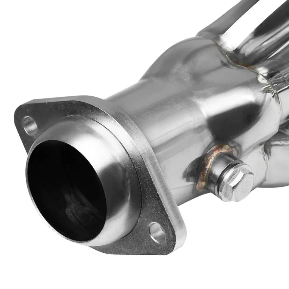 1Pair Exhaust Headers Fit For 96-04 Ford Mustang Gt 4.6L V8 Stainless Steel - Image 4 of 4
