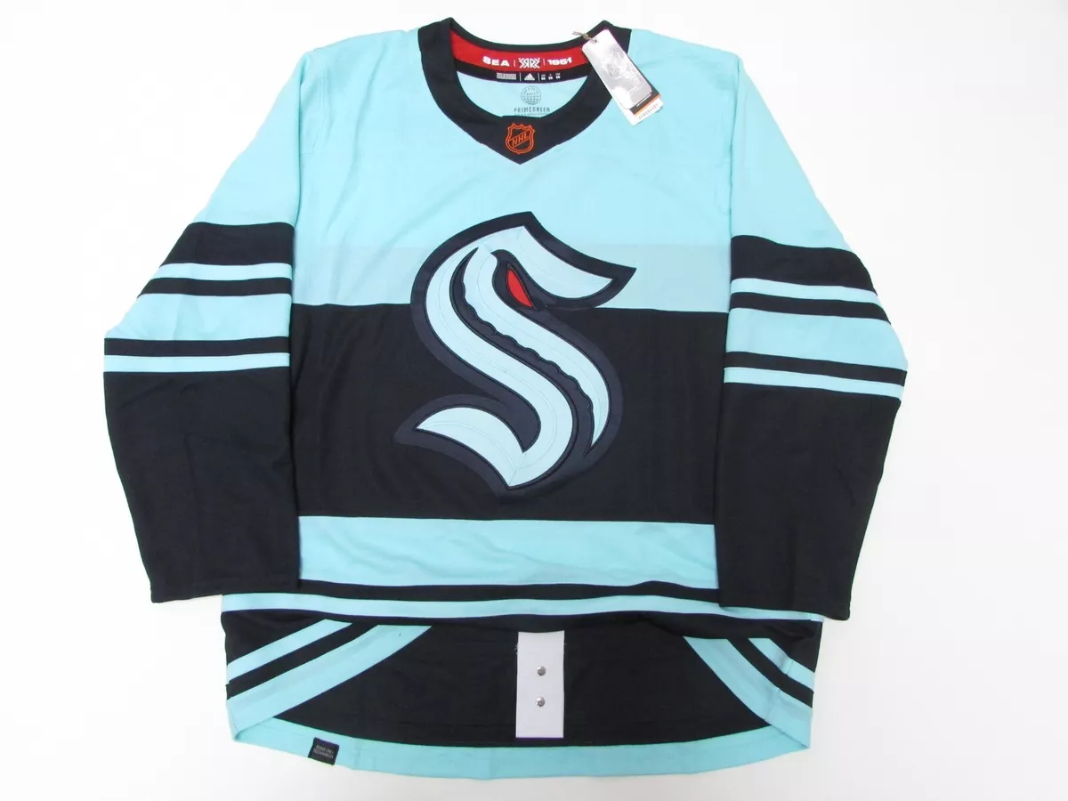 Seattle Kraken Authentic Adidas Home Blank Jersey