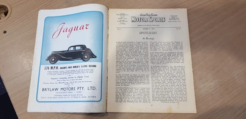 AUSTRALIAN MOTOR SPORTS MAGAZINE OCT. 15TH 1948 JOWETT JAVELIN 350cc DOUGLAS - Picture 2 of 19