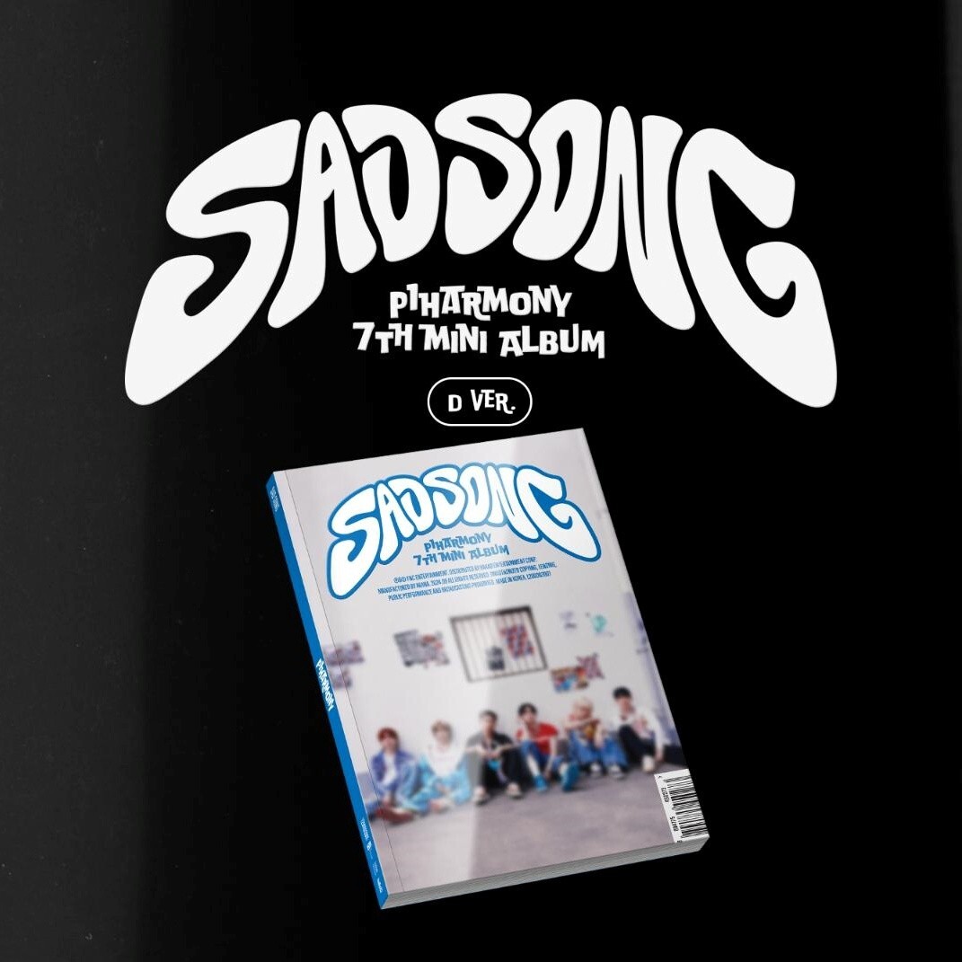 K-POP P1Harmony 7th Mini Album SAD SONG D Ver. CD+88p P.Book+P