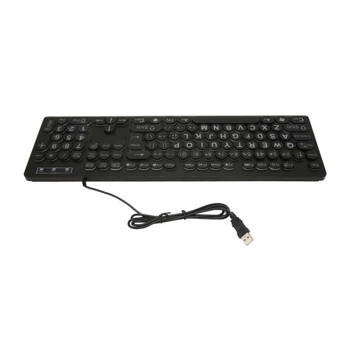 Backlit Large Print Keyboard Light Up Keyboard USB Wired Lighted GHB - Picture 14 of 23