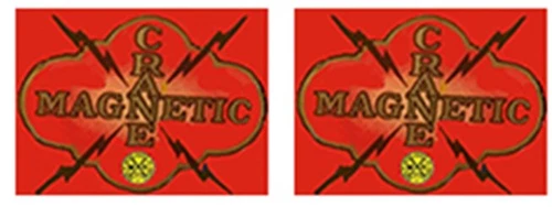 Marx Magnetic Crane water slide decal set