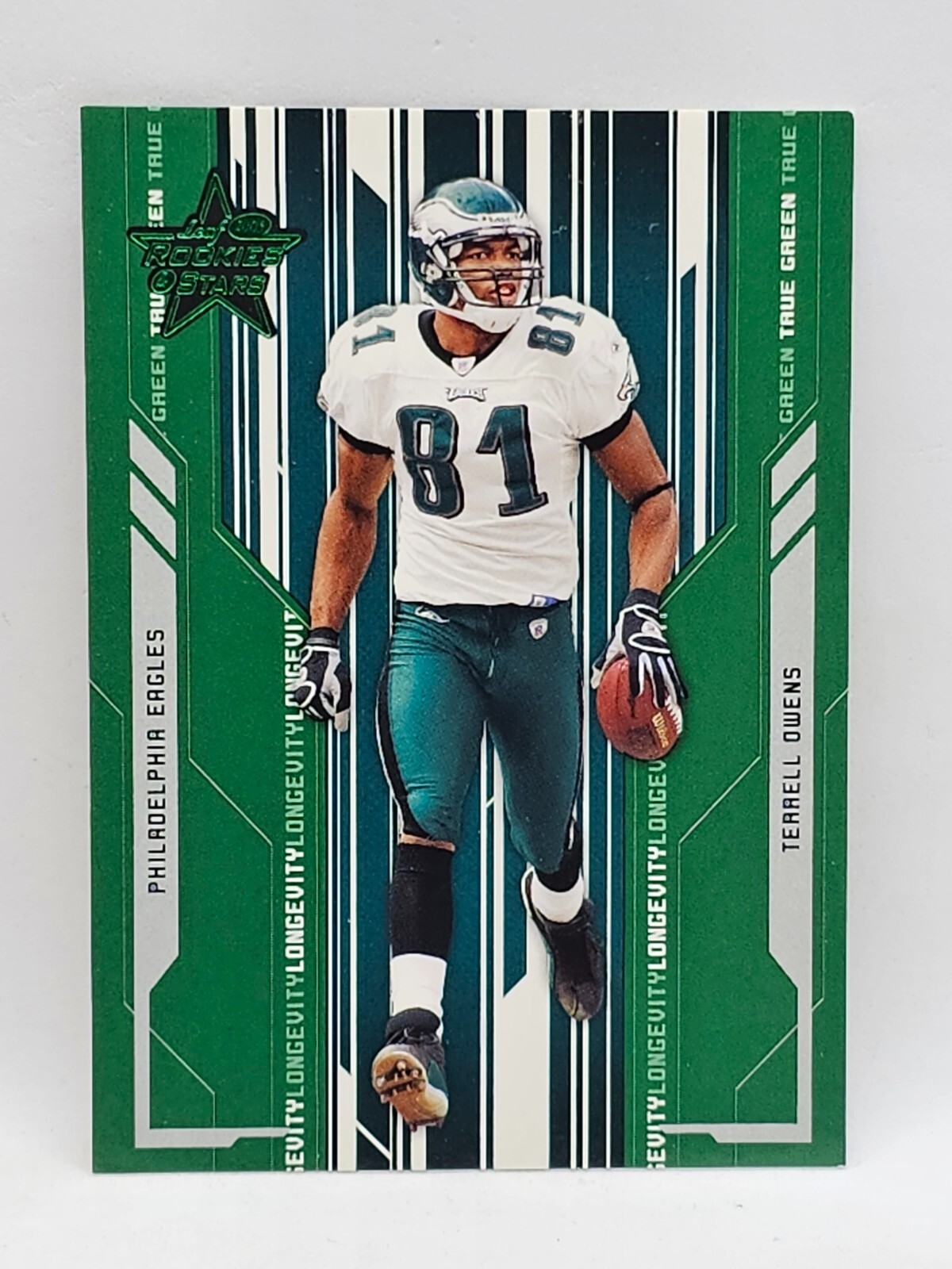 2005 Leaf Rookies & Stars Football Longevity /200 Philadelphia - TERRELL OWENS