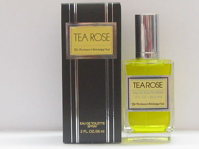 Tea Rose by Perfumers Workshop for Women 2 oz Eau de Toilette Spray Sealed