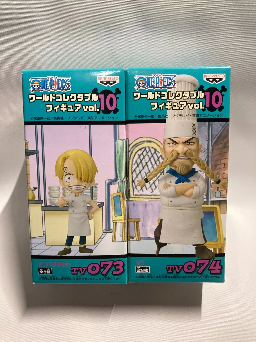 ONE PIECE WORLD COLLECTABLE FIGURE LOG STORIES-SANJI & ZEFF