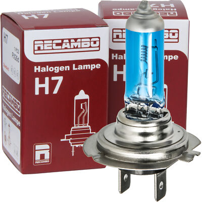 2 Stück LIMA H7 12V Xenon Look 55W Halogen Lampe super weiss