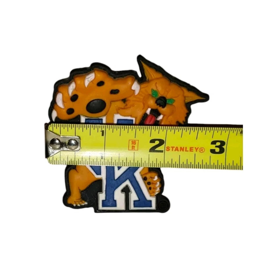 Vintage Kentucky Wildcats University The Wildcat Mascot PVC Magnet - Image 4 of 4