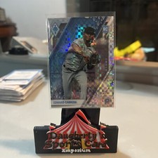 2022 Phoenix #6 Building Blocks Edward Cabrera Rookie Card RC PRINT LINE