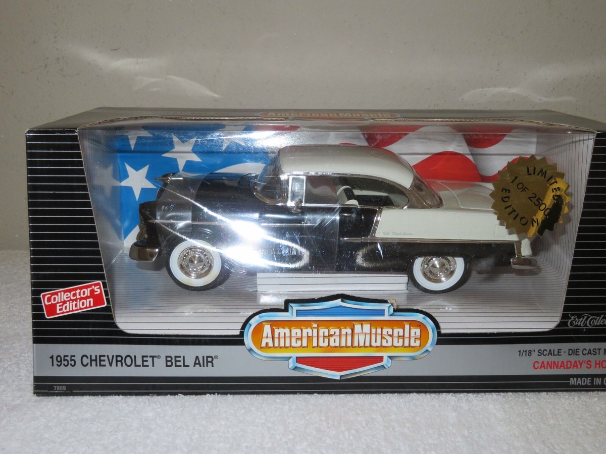 1955 CHEVROLET CHEVY BEL AIR ERTL 1:18 LIMITED EDITION ONLY 2500