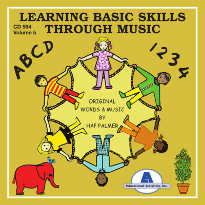 Hap Palmer - Learning Basic Skills Through Music - Vol. 5 [New CD]