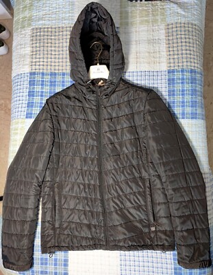 Bomberjacke schwarz gestreift Gr. L Marke Antony Morato