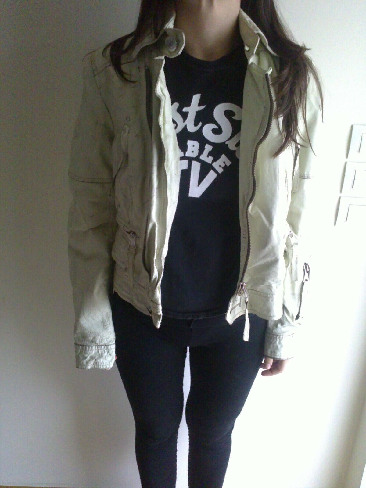 Authentic DSQUARED Leather Lightweight Bicker Jac… - image 1