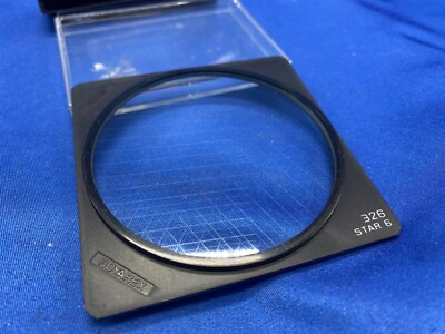 Hoyarex 326 Star 6 filter with protective case